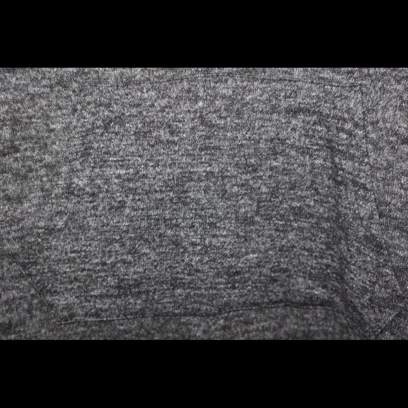 long sleeve dark grey thin hoodie - Picture 3 of 4